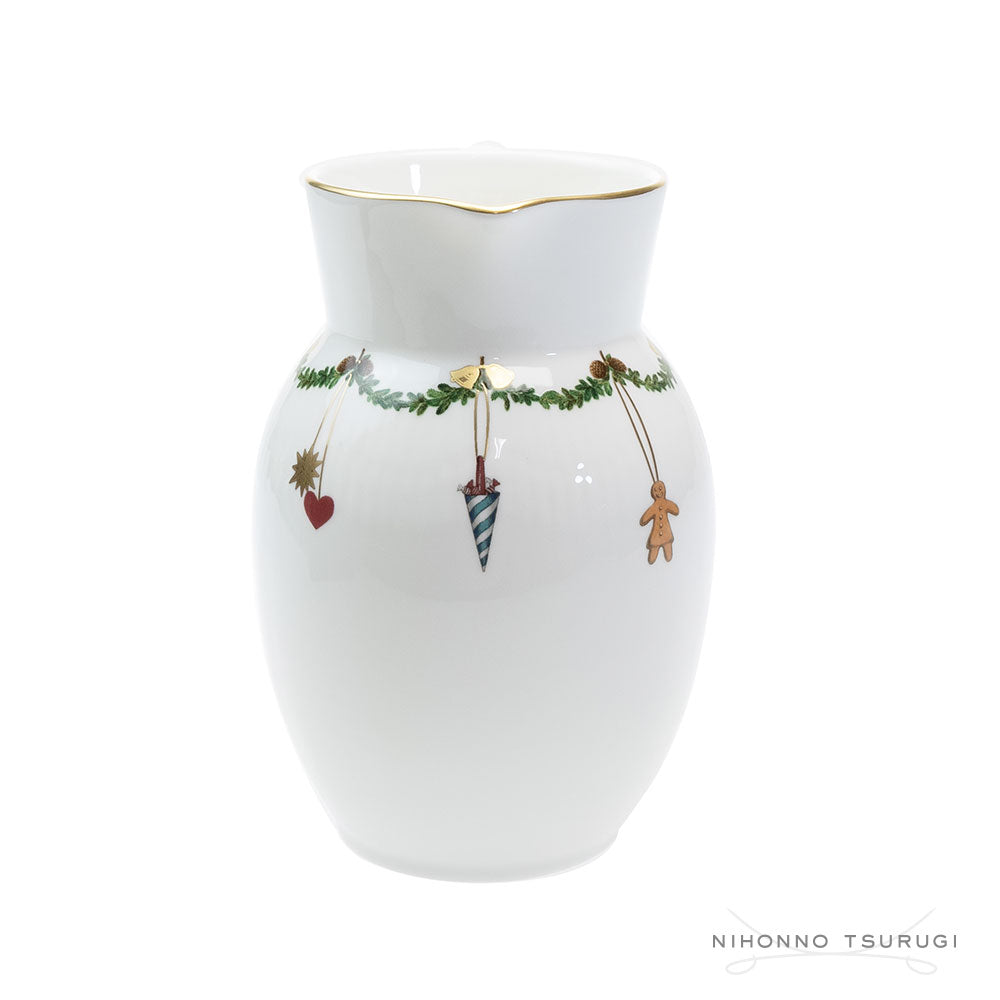 ロイヤルコペンハーゲン スターフルーテッド クリスマス ジャグ 900ml 2503442