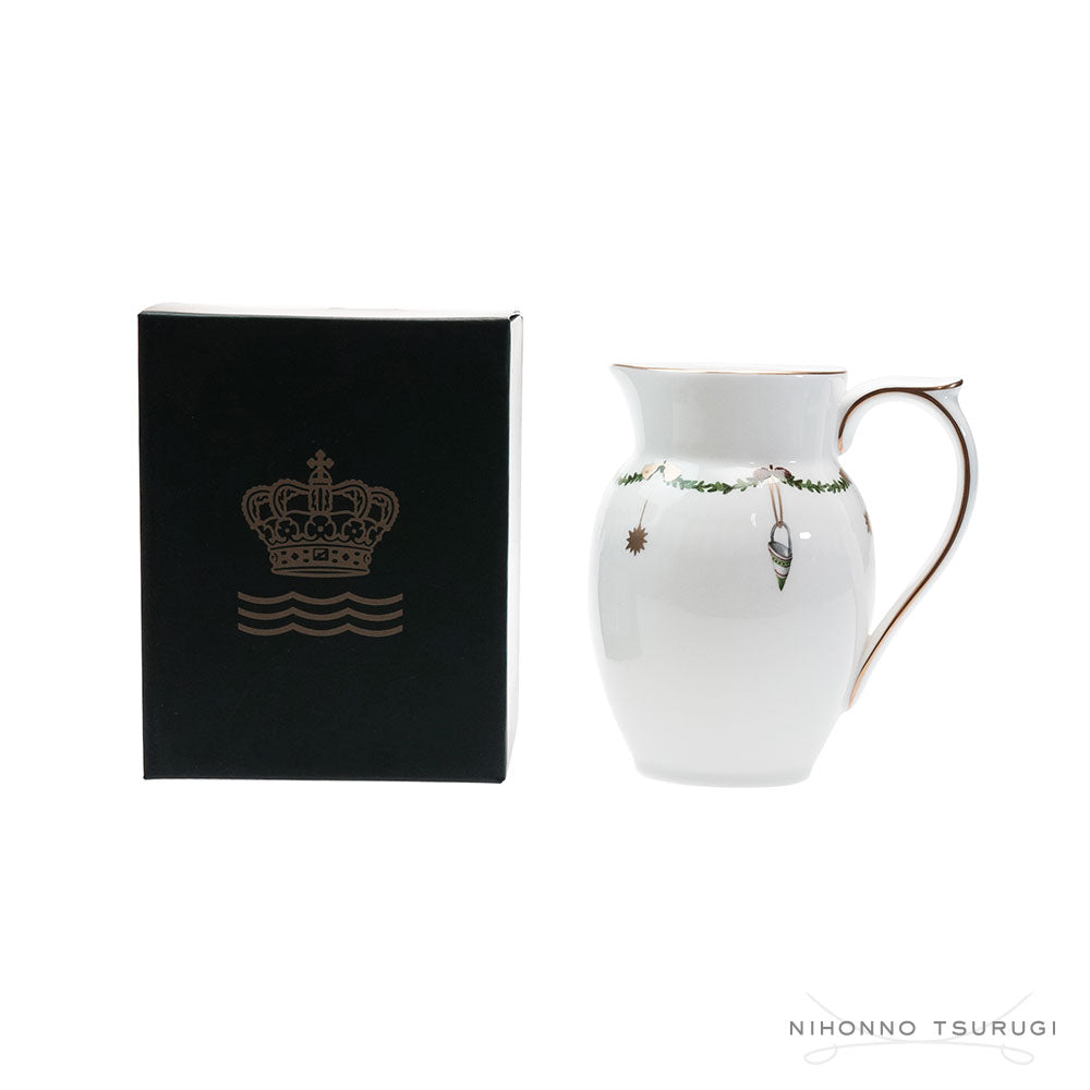 ロイヤルコペンハーゲン スターフルーテッド クリスマス ジャグ S 2503440