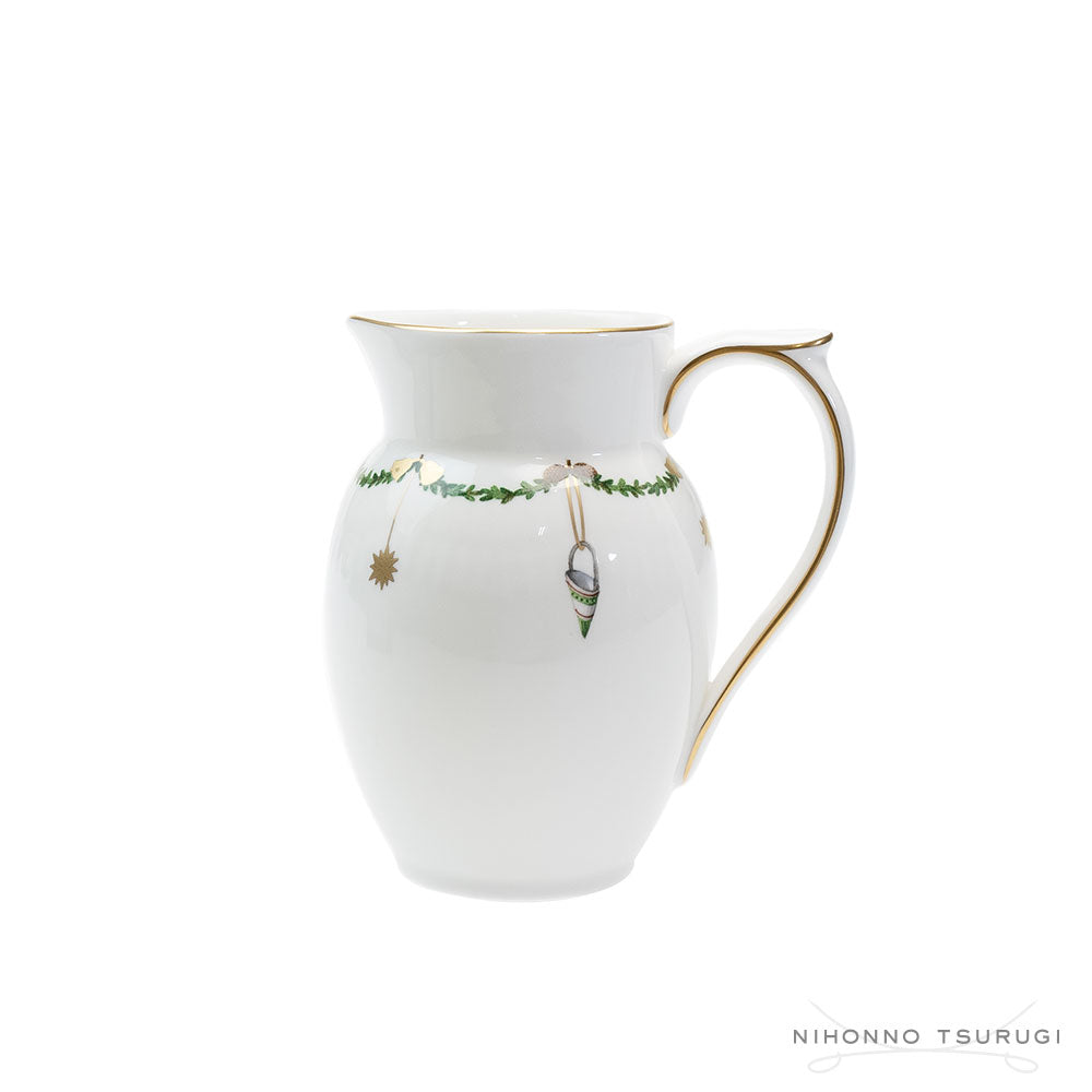 ロイヤルコペンハーゲン スターフルーテッド クリスマス ジャグ S 2503440