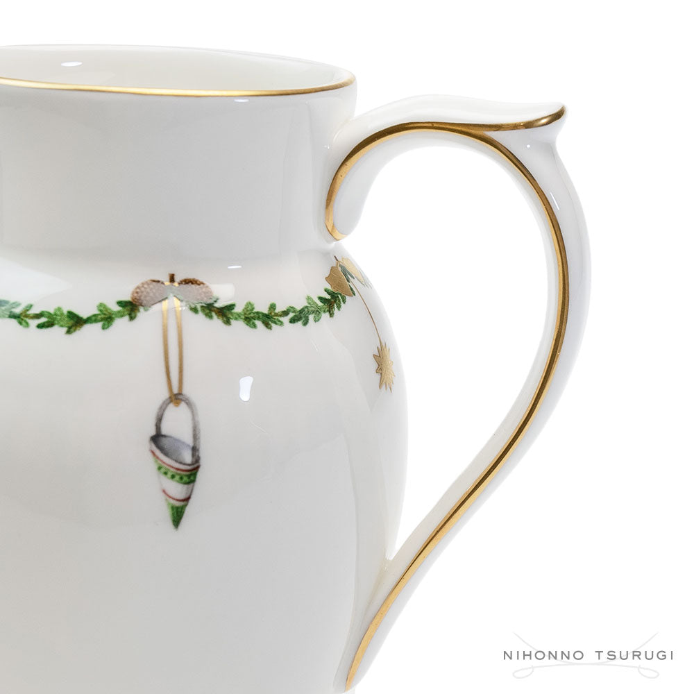 ロイヤルコペンハーゲン スターフルーテッド クリスマス ジャグ S 2503440