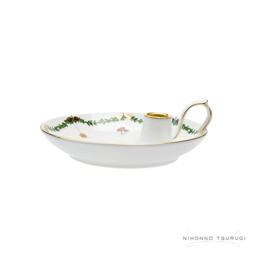 ロイヤルコペンハーゲン スターフルーテッド クリスマス キャンドルホルダー 2503501