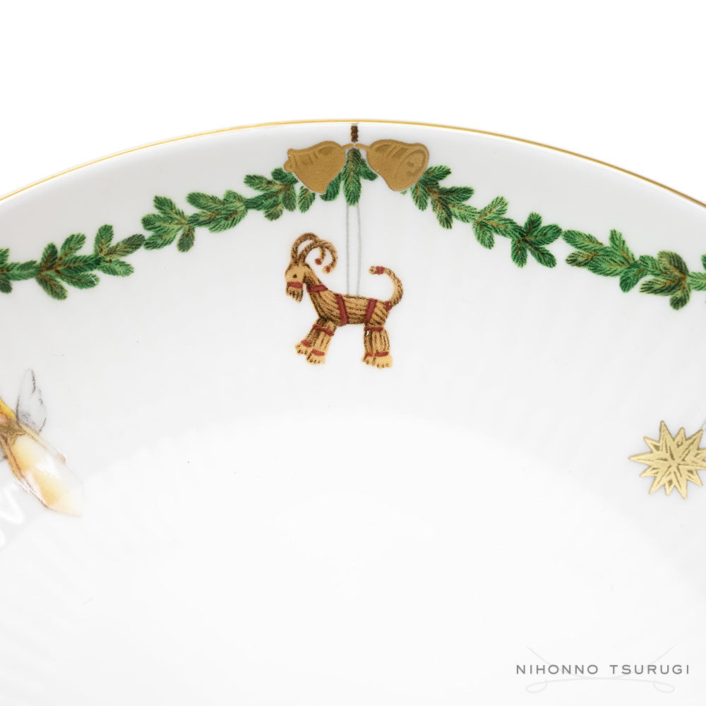 ロイヤルコペンハーゲン スターフルーテッド クリスマス キャンドルホルダー 2503501