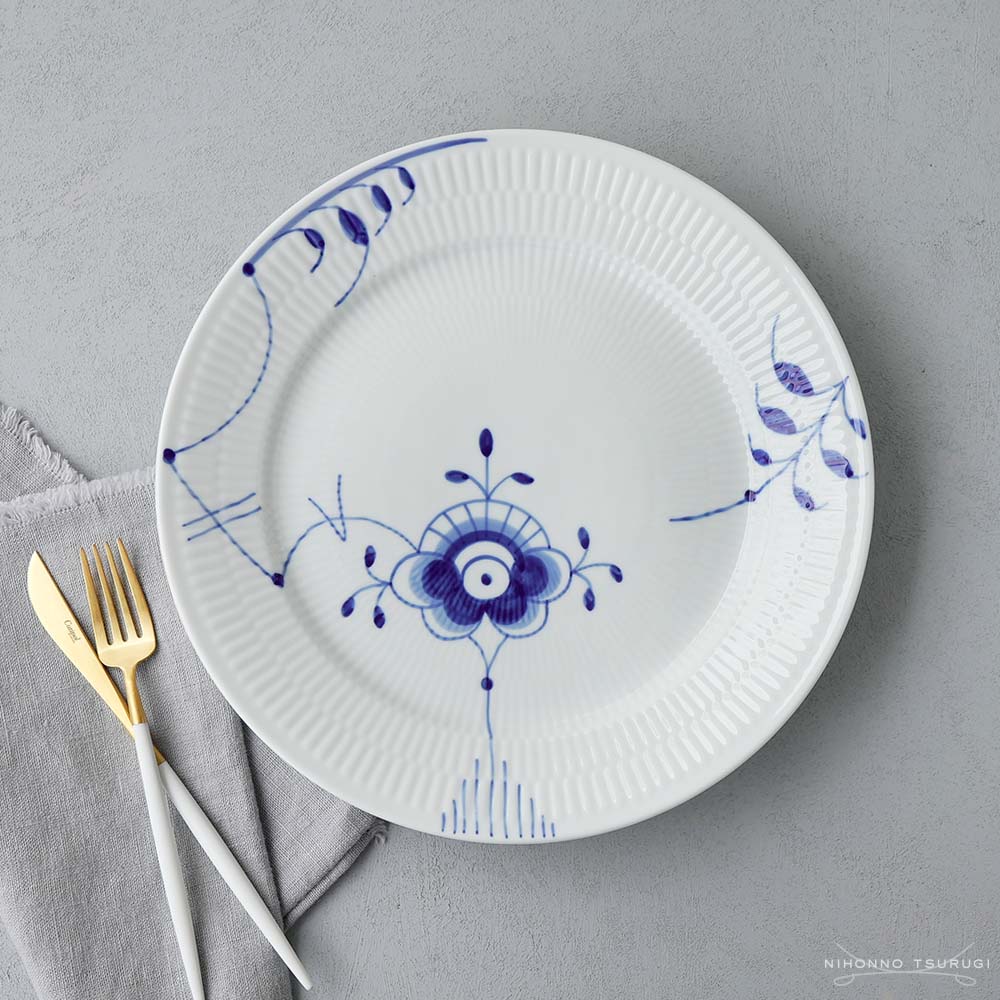 ロイヤルコペンハーゲン フルーテッド メガ プレート 27cm 2-386-627