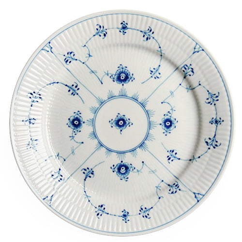 ロイヤルコペンハーゲン(ROYAL COPENHAGEN) ブルーフルーテッド プレイン プレート フラット 19-25cm
