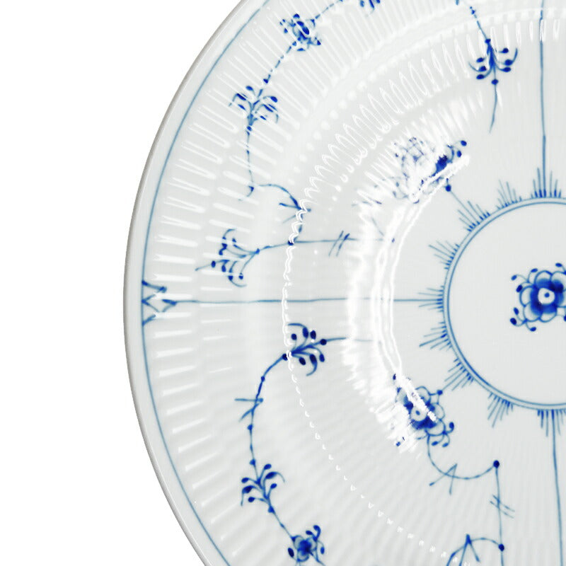 ロイヤルコペンハーゲン ブルーフルーテッド プレイン プレート フラット 27cm 101-627 T