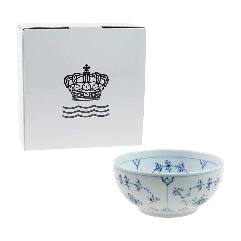 ロイヤルコペンハーゲン(ROYAL COPENHAGEN)ブルーフルーテッド プレイン ボウル 13cm-18cm