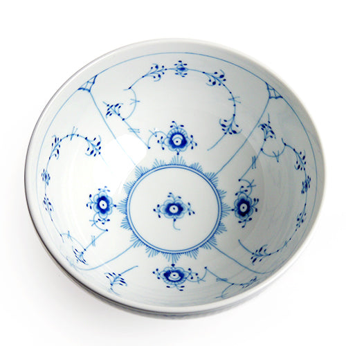 ロイヤルコペンハーゲン(ROYAL COPENHAGEN)ブルーフルーテッド プレイン ボウル 13cm-18cm