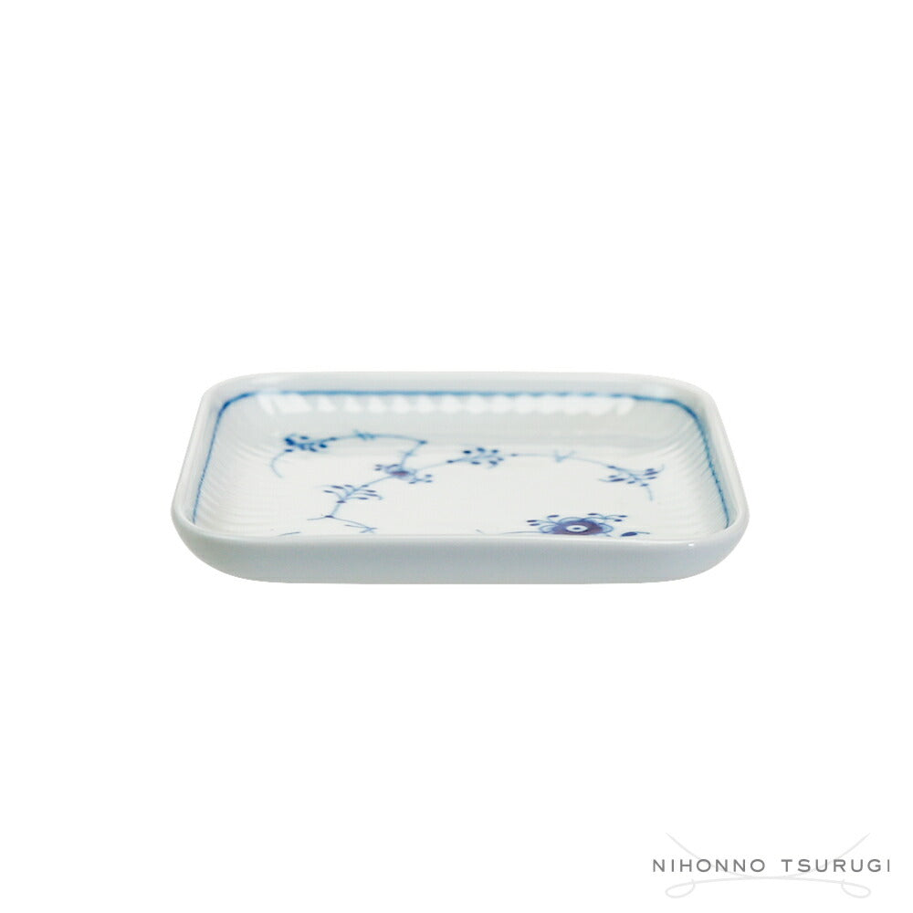 ロイヤルコペンハーゲン ブルーフルーテッド プレイン スモール スクエアディッシュ 1101709