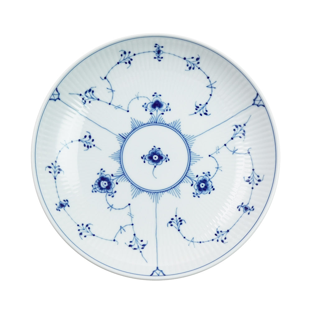 ロイヤルコペンハーゲン ブルーフルーテッド プレイン プレート ディープ 20cm 1-101-730