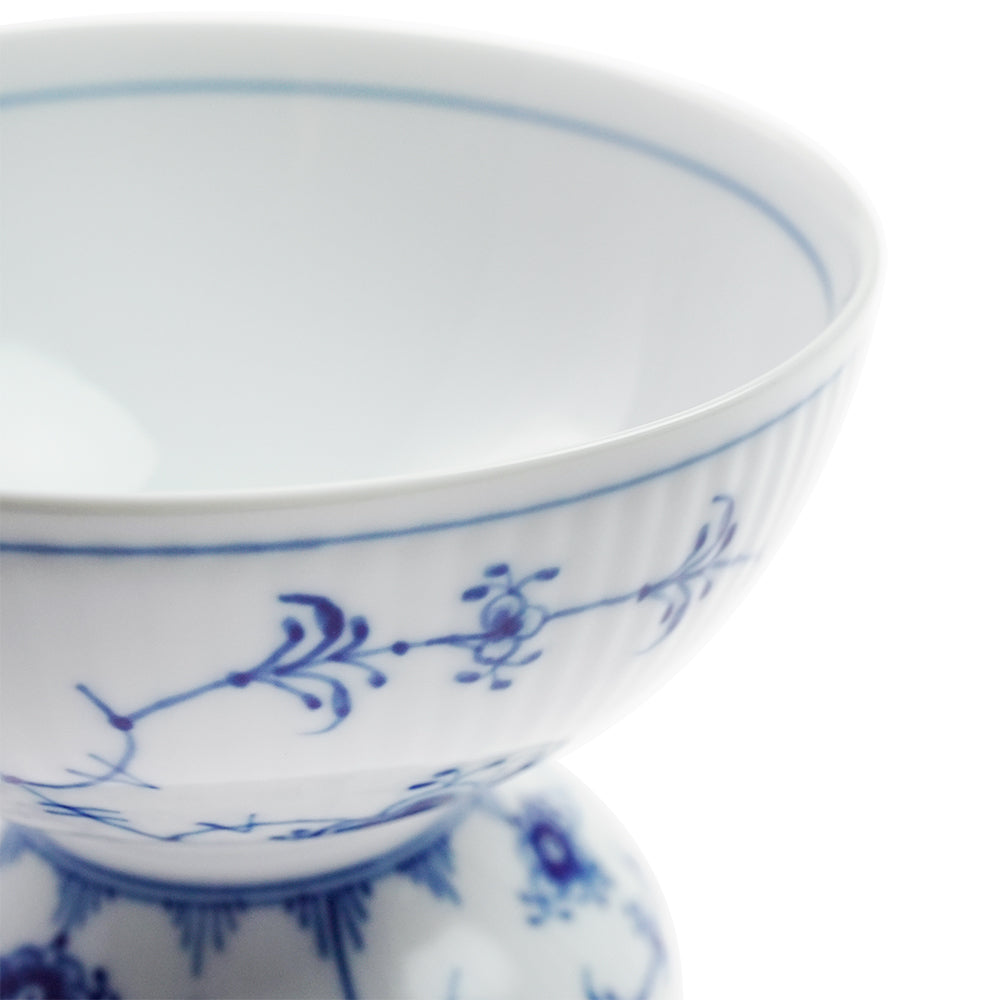 ロイヤルコペンハーゲン ブルーフルーテッド プレイン ボウル足付 1-101-469