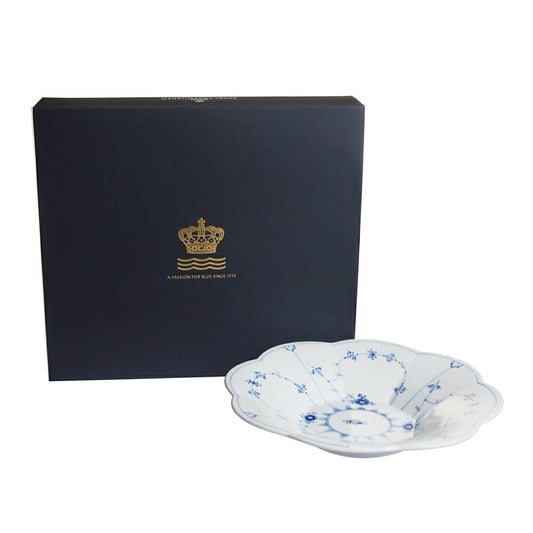 ロイヤルコペンハーゲン ブルーフルーテッド プレイン ペタルボウル 1-101-397