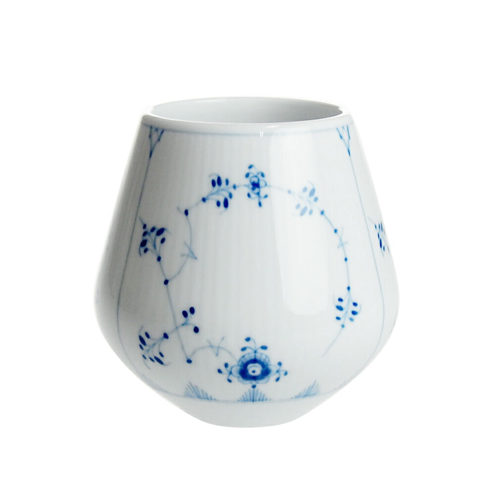 ロイヤルコペンハーゲン ブルーフルーテッド プレイン ベース 12cm 1-101-680