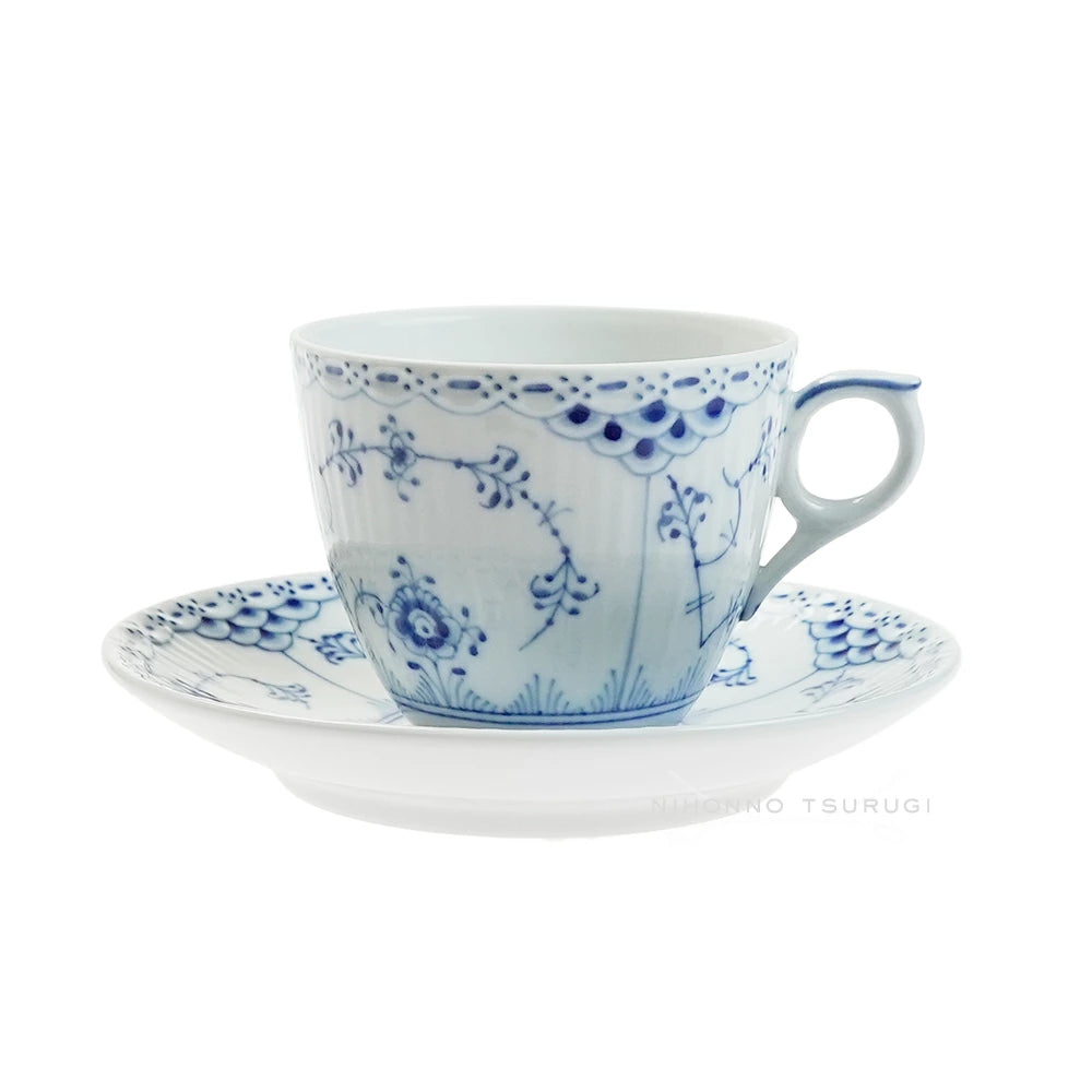 ロイヤルコペンハーゲン ハーフレース コーヒーカップ＆ソーサー102-071