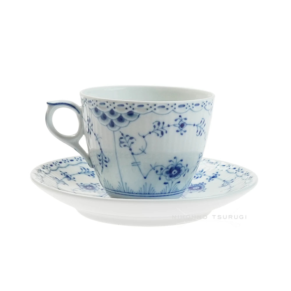ロイヤルコペンハーゲン ハーフレース コーヒーカップ＆ソーサー102-071