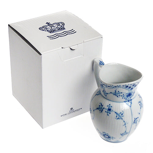 ロイヤルコペンハーゲン ブルーフルーテッド ハーフレース クリーマー [L] 102-394