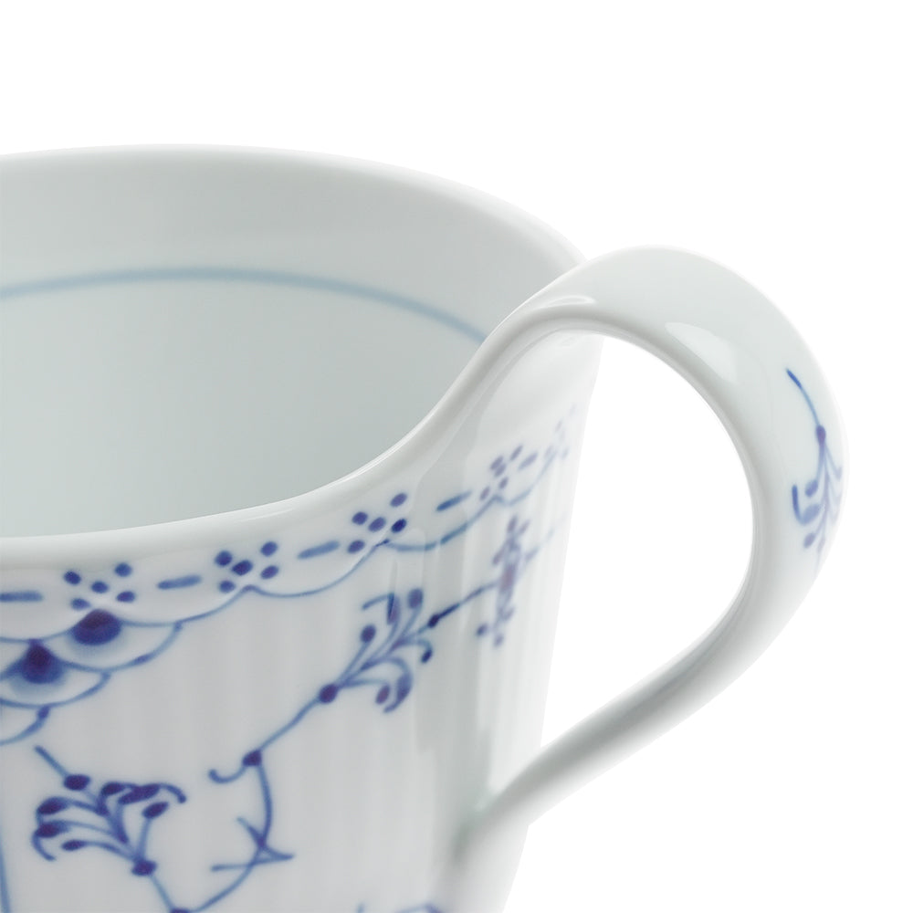 ロイヤルコペンハーゲン ブルーフルーテッド ハーフレース ハイハンドル マグ 330ml 1102090/1026447