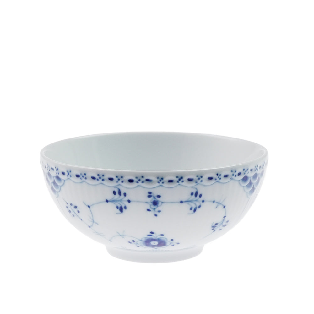 ロイヤルコペンハーゲン(ROYAL COPENHAGEN) ブルーフルーテッド ハーフレース ボウル&ソーサー  1-102-277