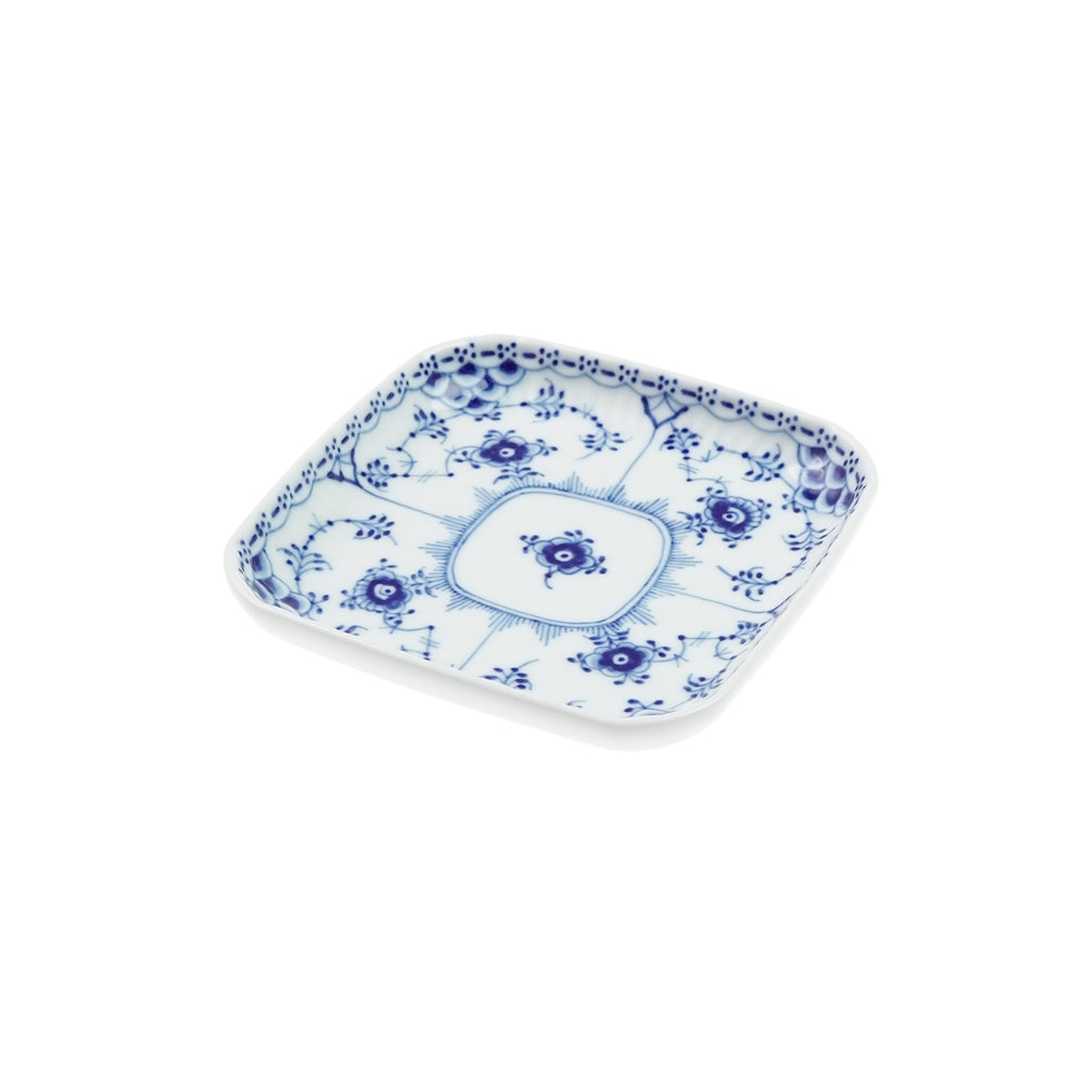 ロイヤルコペンハーゲン ブルーフルーテッド ハーフレース スモール スクエアディッシュ 1102709