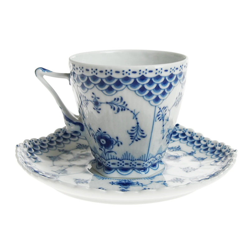 ロイヤルコペンハーゲン 103-068 フルレース コーヒーカップ&ソーサー Wレース