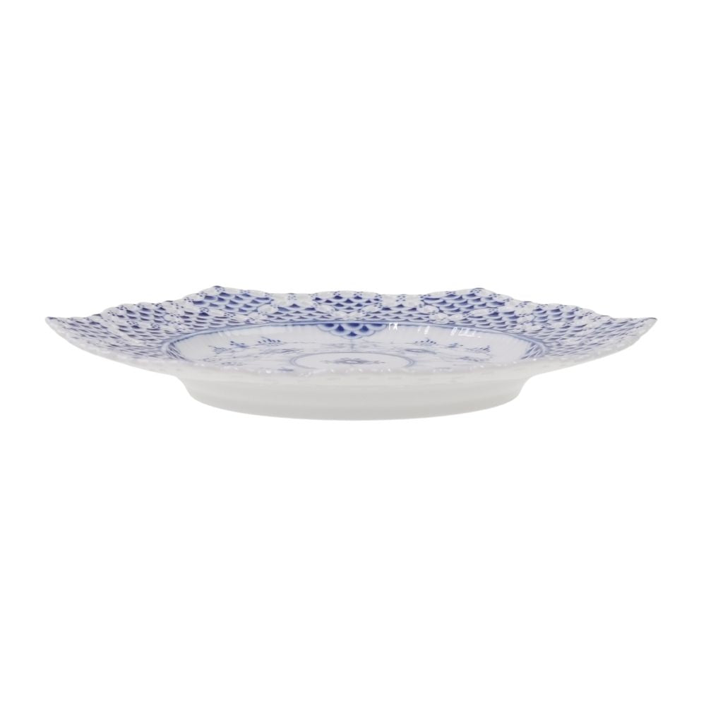 ロイヤルコペンハーゲン ブルーフルーテッド フルレース(Wレース) プレート 21cm 103-636(T)