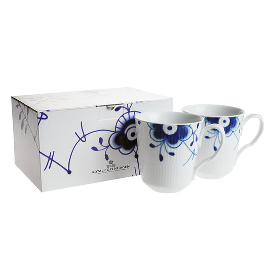 ロイヤルコペンハーゲン ブルーフルーテッド メガ 2-381-043 マグカップ ペア