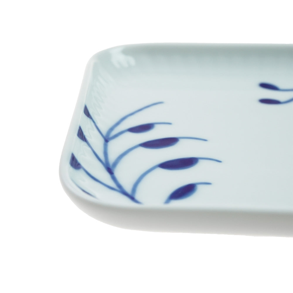 ロイヤルコペンハーゲン ブルーフルーテッド メガ スモールスクエアディッシュ 10cm 2-381-709