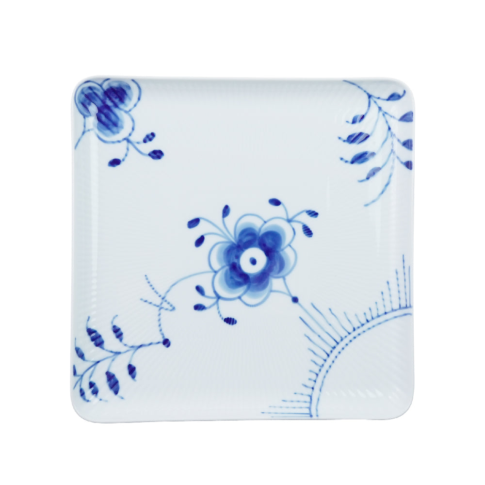 ロイヤルコペンハーゲン ブルーフルーテッド メガ スクエア ディッシュ 20cm 2-381-720