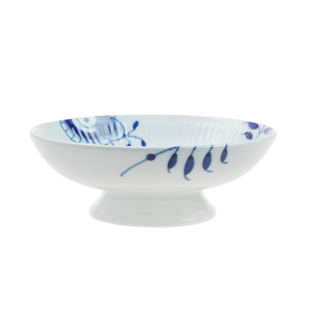 ロイヤルコペンハーゲン ブルーフルーテッド メガ ケーキディッシュ脚付 2-381-427