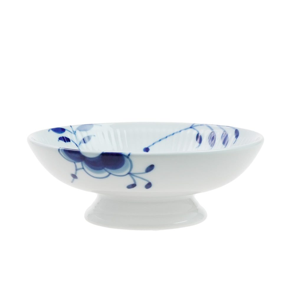 ロイヤルコペンハーゲン ブルーフルーテッド メガ ケーキディッシュ脚付 2-381-427