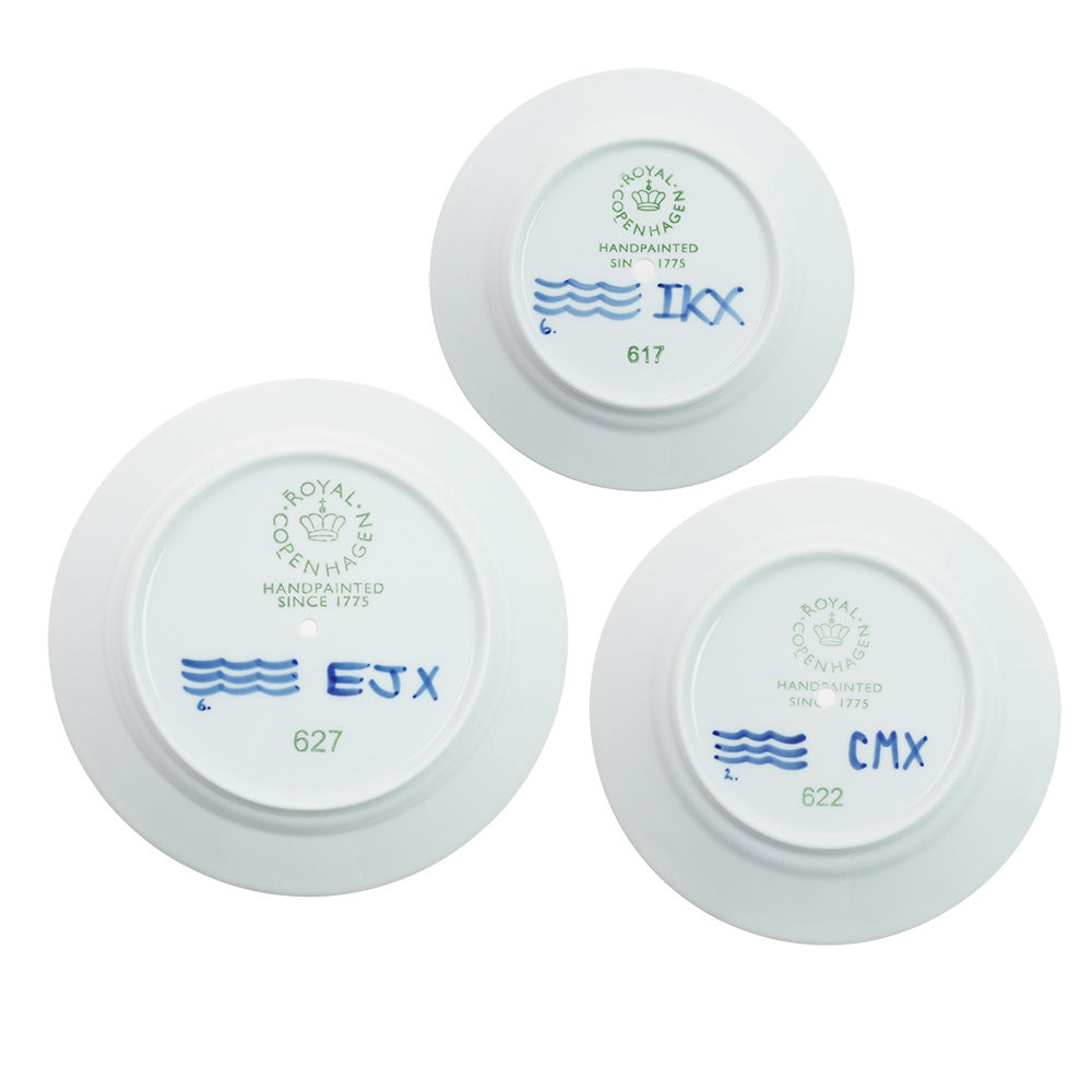 ロイヤルコペンハーゲン ブルーフルーテッド メガ デザートスタンド3段 2-381-438