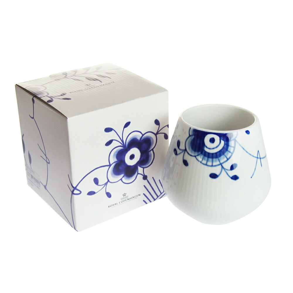 ロイヤルコペンハーゲン ブルーフルーテッド メガ ベース 12cm 381-680 1020514