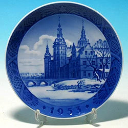 ロイヤルコペンハーゲン イヤープレート 1953年 フレデリクスボー城