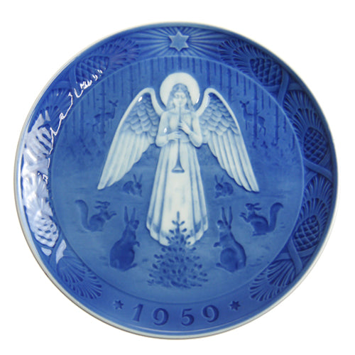 ロイヤルコペンハーゲン イヤープレート 1959年 クリスマスの夜