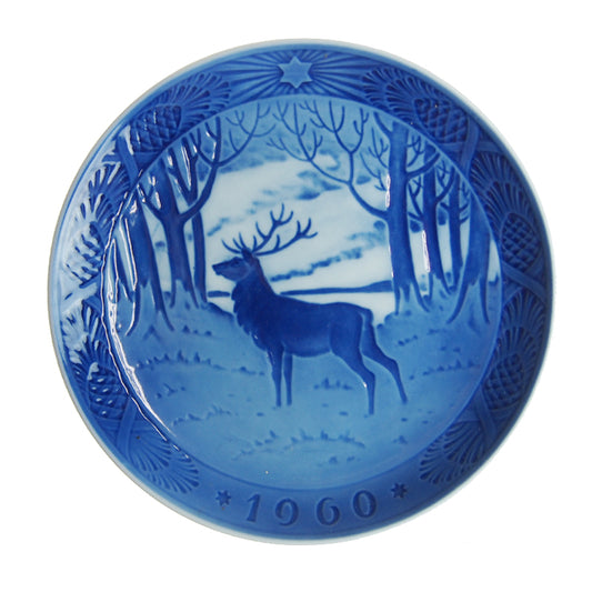 ロイヤルコペンハーゲン イヤープレート 1960年 雄鹿