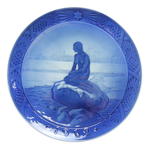 ロイヤルコペンハーゲン イヤープレート 1962年 冬の小さな人魚