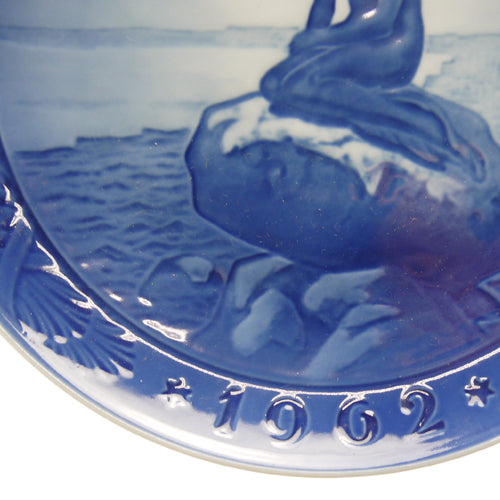 ロイヤルコペンハーゲン イヤープレート 1962年 冬の小さな人魚