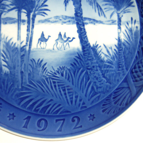 ロイヤルコペンハーゲン イヤープレート 1972年 砂漠にて