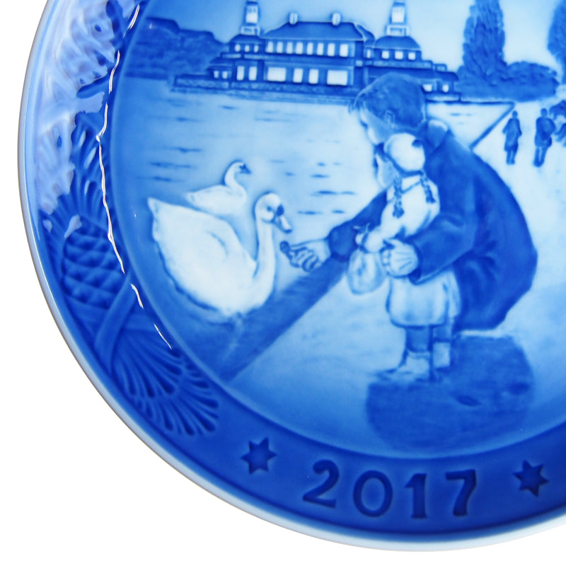 ロイヤルコペンハーゲン イヤープレート 2017年【証明書/リーフレット付】