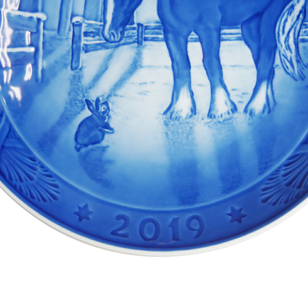 ロイヤルコペンハーゲン イヤープレート2019年【証明書/リーフレット付】