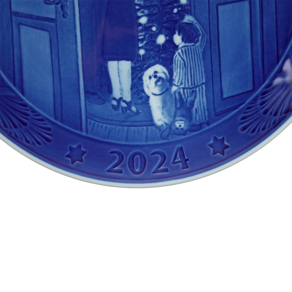 ロイヤルコペンハーゲン イヤープレート2024年【証明書/リーフレット付】