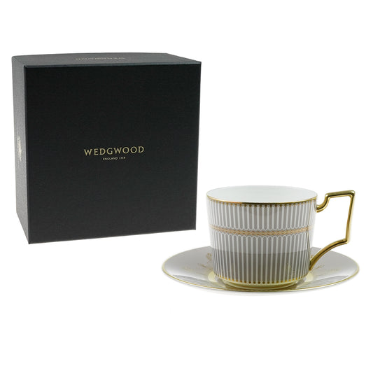 ウェッジウッド (WEDGWOOD)アンセミオン グレイ ティーカップ&ソーサー 1054396