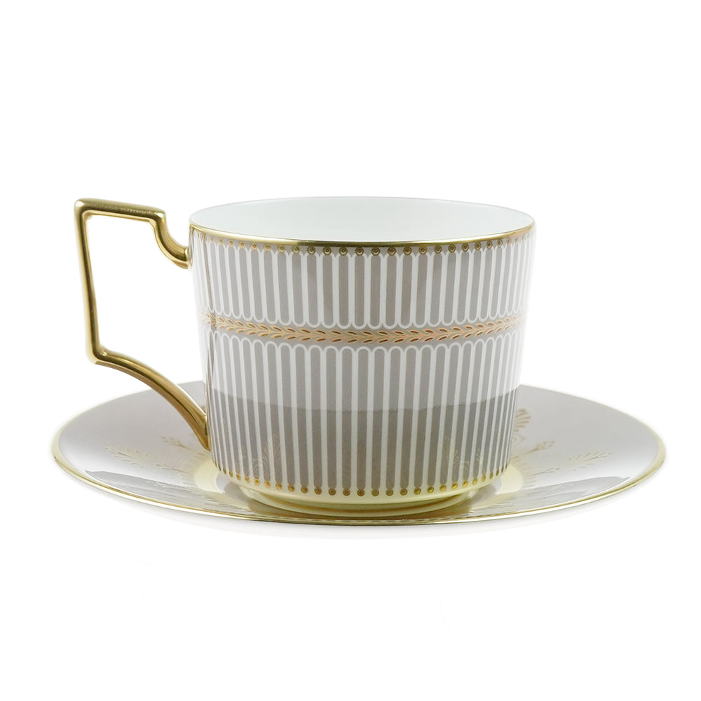 ウェッジウッド (WEDGWOOD)アンセミオン グレイ ティーカップ&ソーサー 1054396