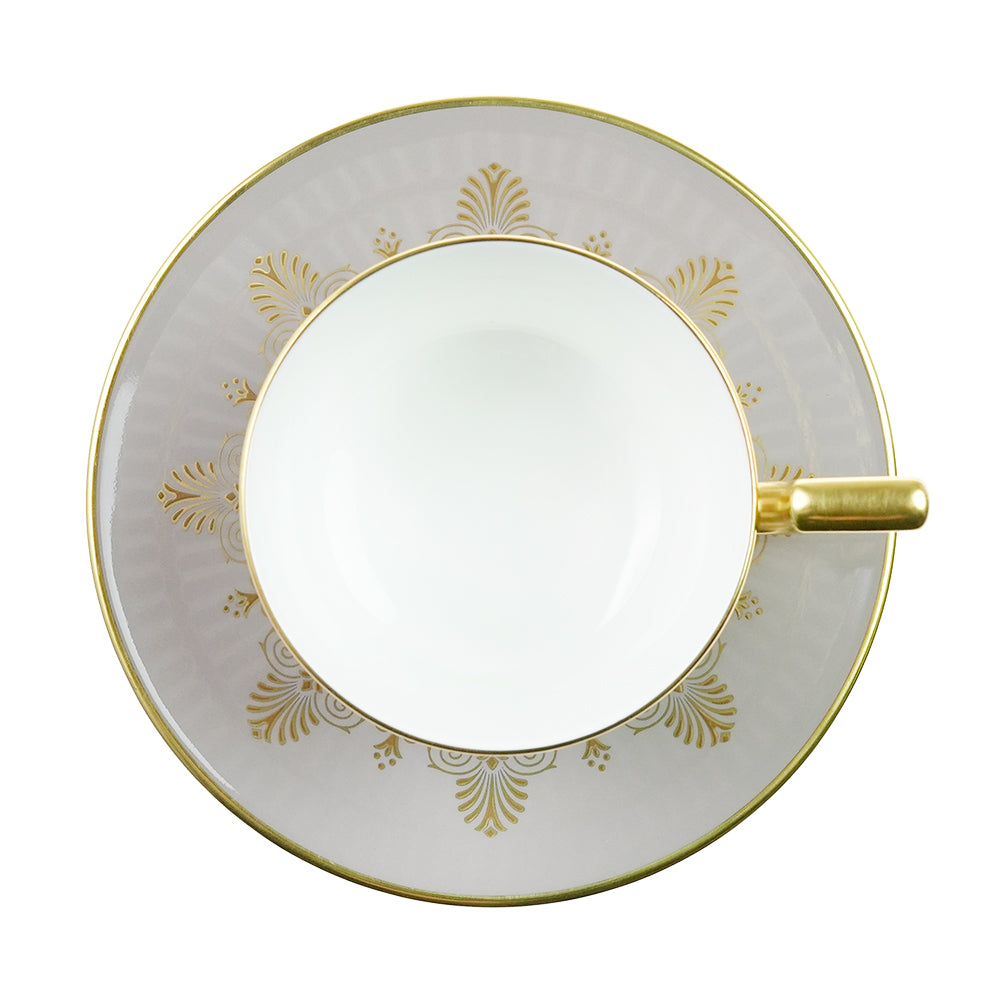 ウェッジウッド (WEDGWOOD)アンセミオン グレイ ティーカップ&ソーサー 1054396