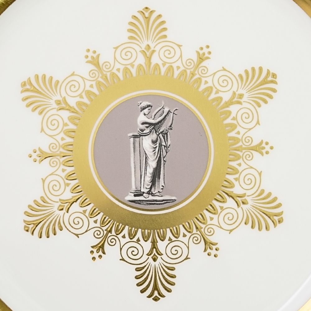 ウェッジウッド (WEDGWOOD)アンセミオン グレイ プレート 23cm