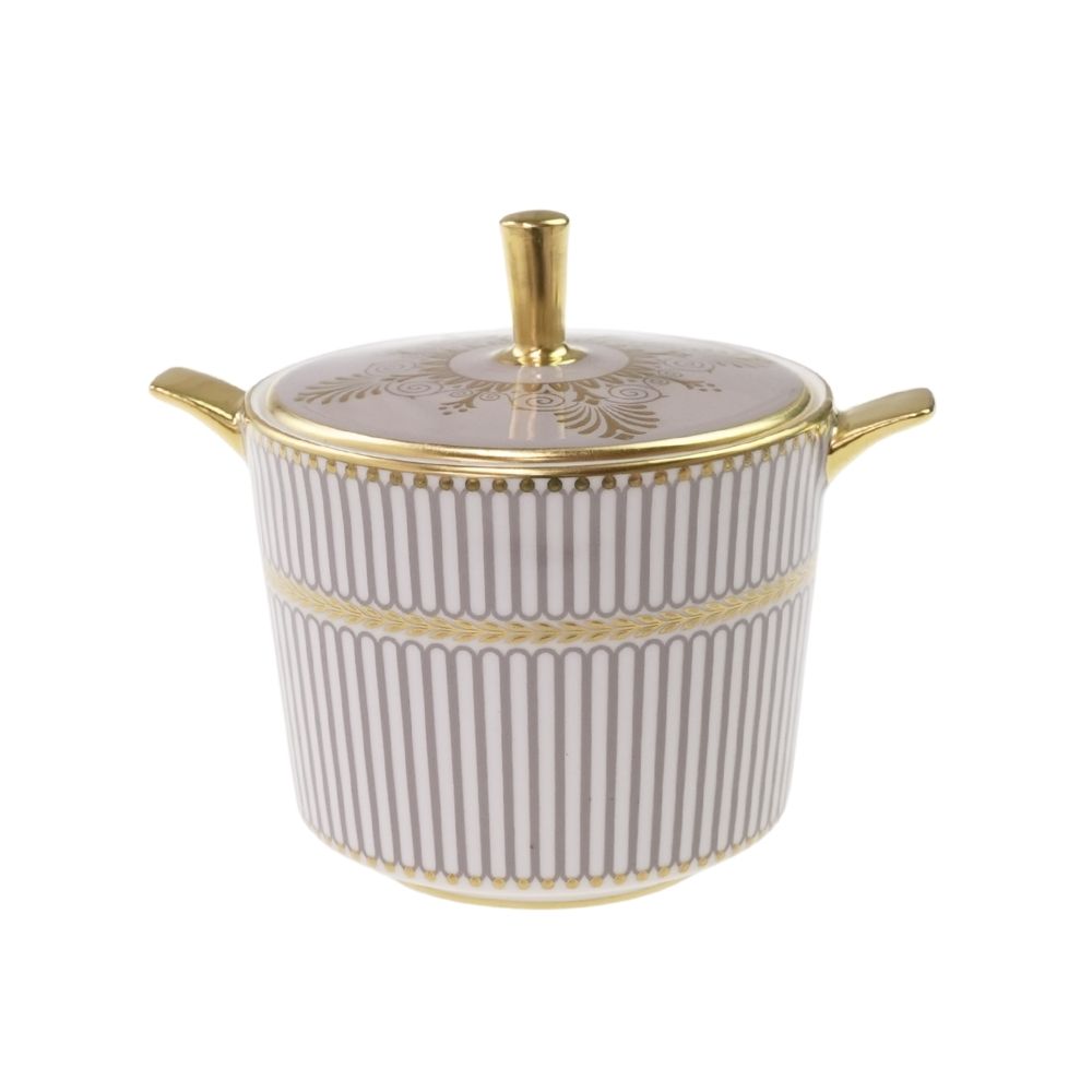 ウェッジウッド (WEDGWOOD)アンセミオン グレイ シュガーボックス＆クリーマー