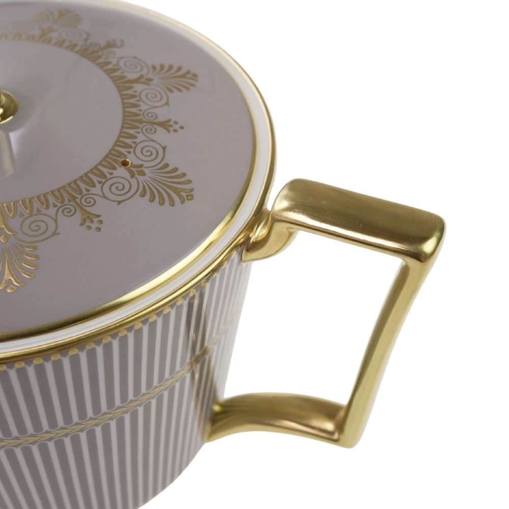 ウェッジウッド (WEDGWOOD)アンセミオン グレイ ティーポット