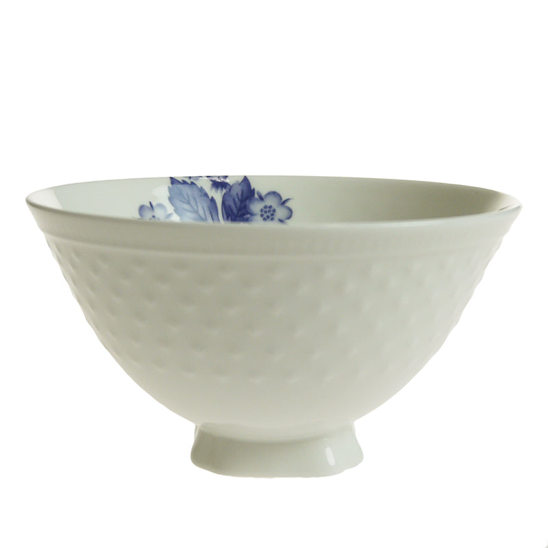 ウェッジウッド (WEDGWOOD) ストロベリー ブルーム インディゴ ライスボウル