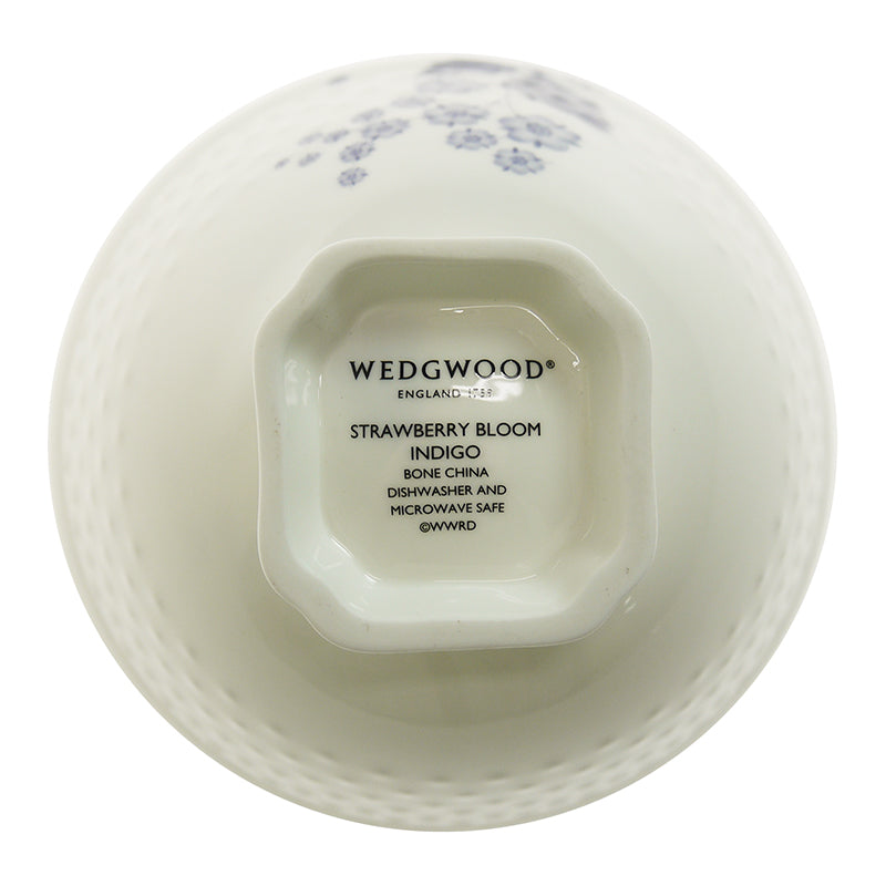 ウェッジウッド (WEDGWOOD) ストロベリー ブルーム インディゴ ライスボウル
