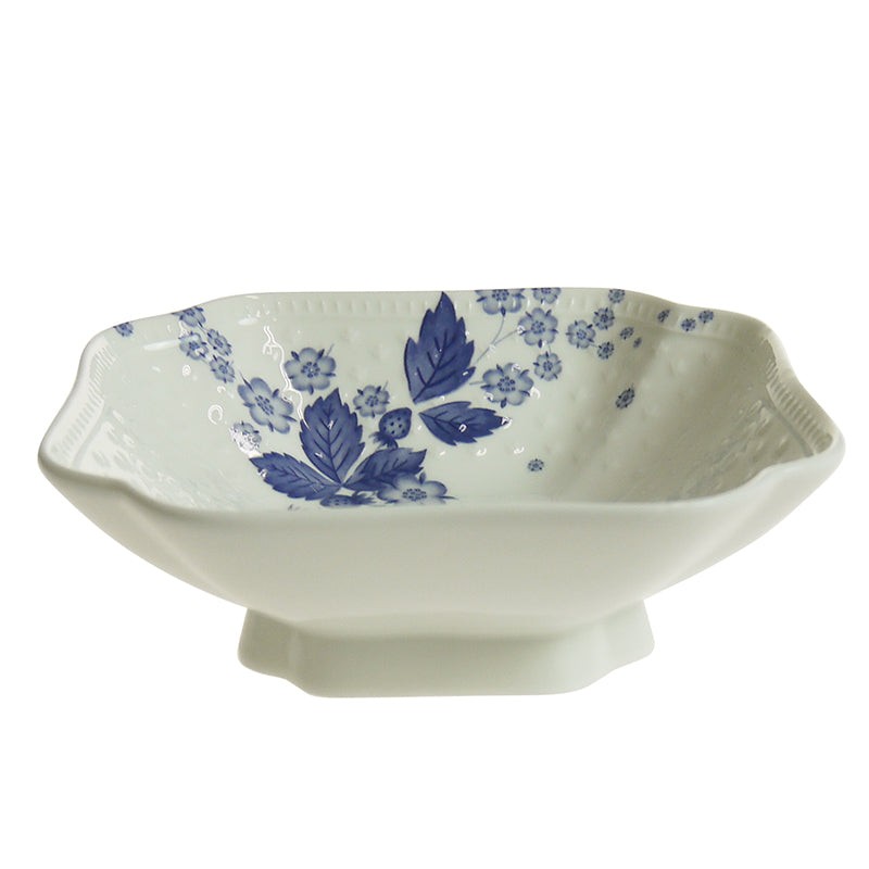 ウェッジウッド (WEDGWOOD) ストロベリー ブルーム インディゴ スモールボウル 14cm