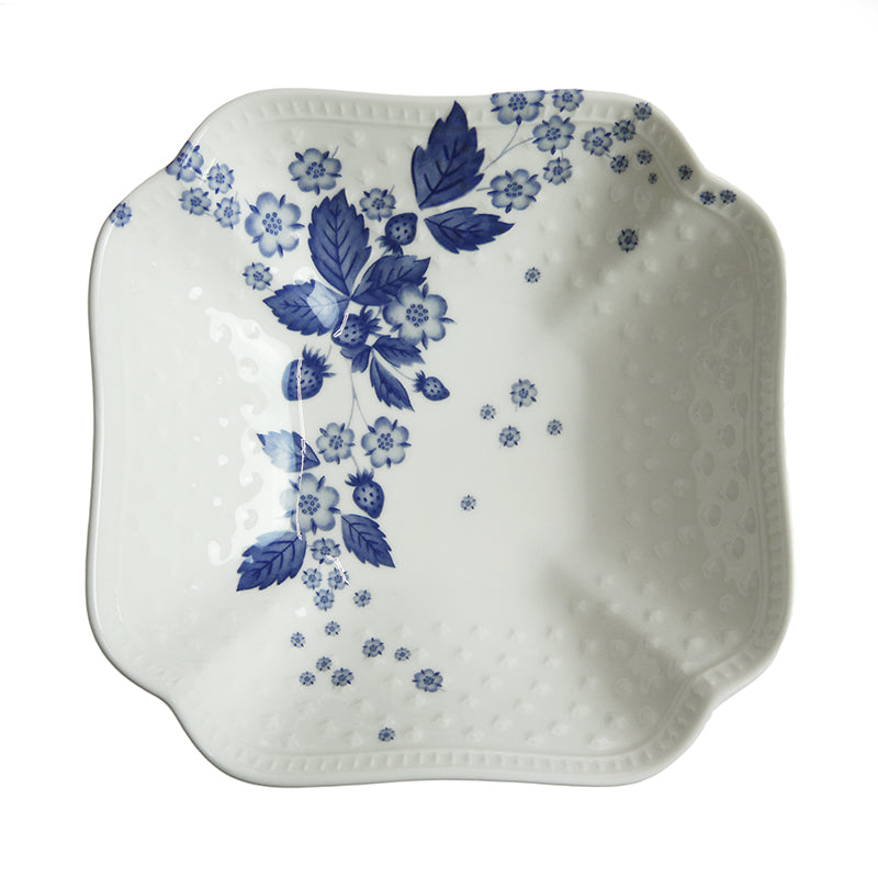 ウェッジウッド (WEDGWOOD) ストロベリー ブルーム インディゴ スモールボウル 14cm
